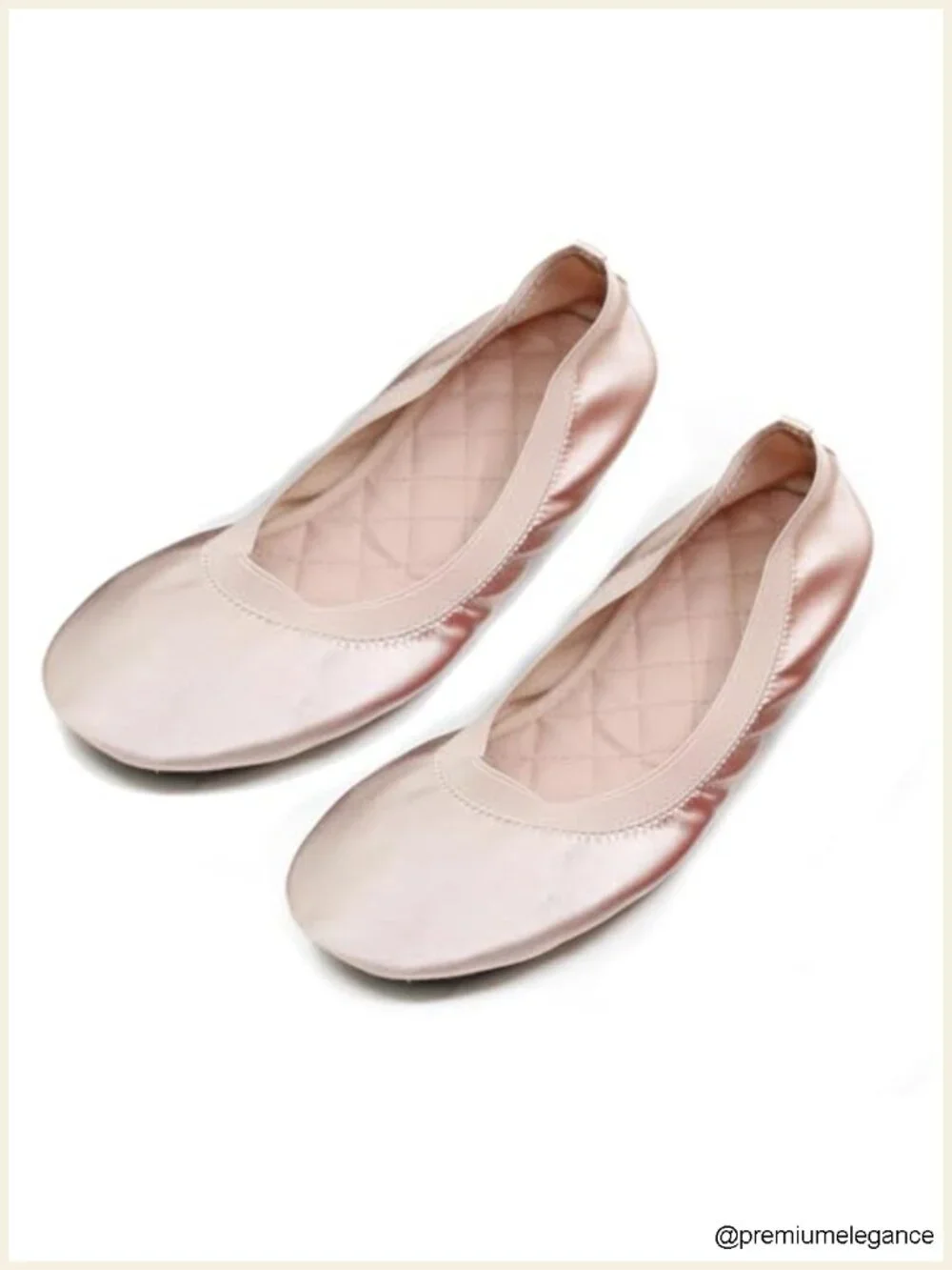 Foldable Ballet Flats for Women - Travel Flats with Carry Pouch
